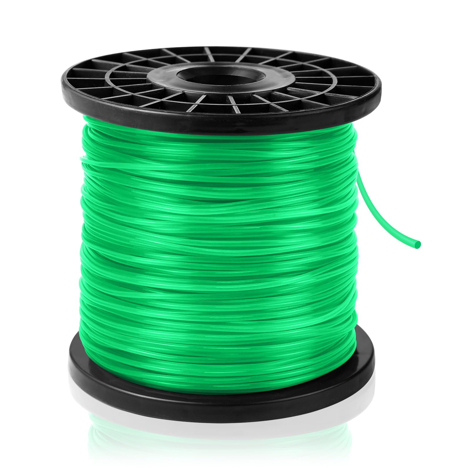 CHRORINE Strimmer Wire Cord Round Strimmer Line 2mm x 64m Universal Grass Trimmer Wire for Electric Petrol Garden Strimmers, Quality Upgrade, Convenient Packaging and Easy to Use