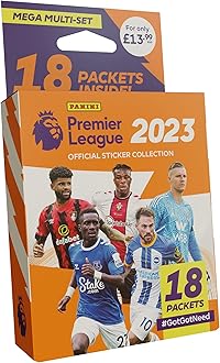 Premier League 2022/23 Sticker Collection Mega Multiset