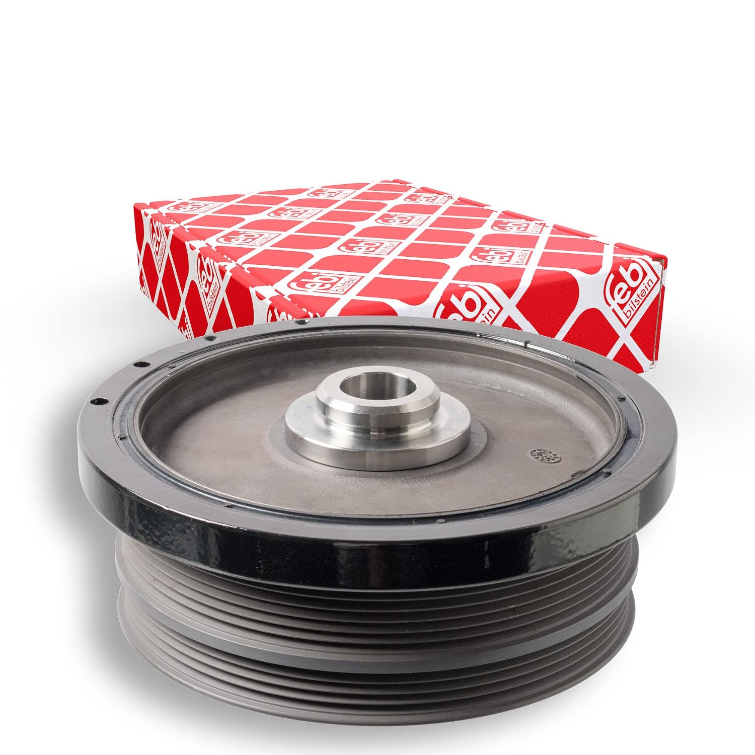 Crankshaft Pulley fits BMW 318D 2.0D 03 to 07 Belt 11237787304 11237790921 Febi