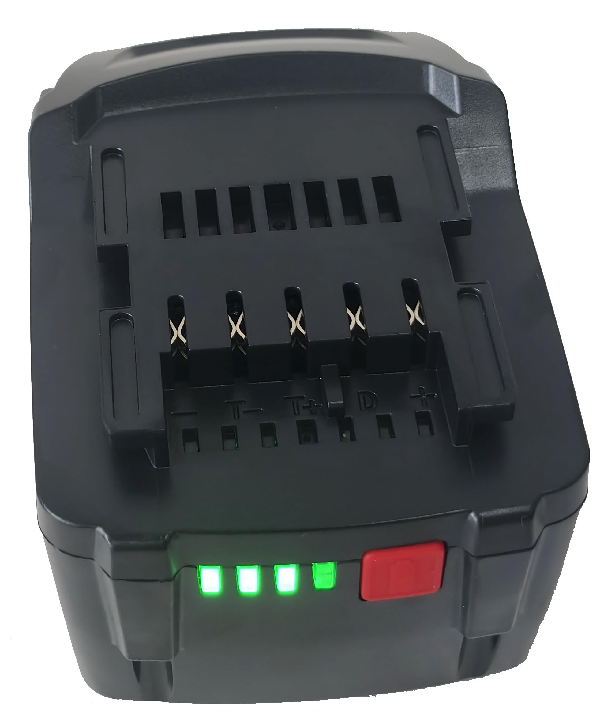 Batterie 5,0 A compatible avec batterie Metabo 18 V BSZ18, MTB18B, BS18LT, SB18LT, 6.25455, 6.25457, 6.25499, 6.25527