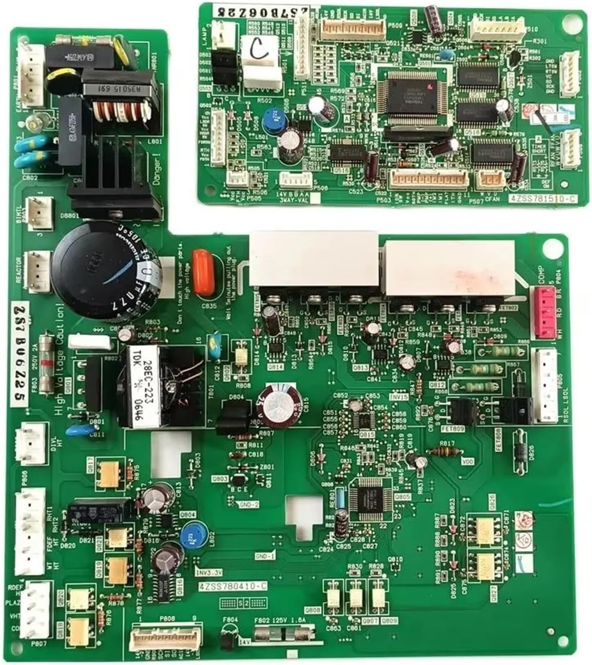 1pcs Refrigerator Motherboard Inverter Control Card for 4ZSS780410-C 4ZSS781510-C