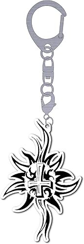 ヨルムンガンド メタルキーホルダー チェキータ タトゥー アニメ 萌えグッズ ホビー