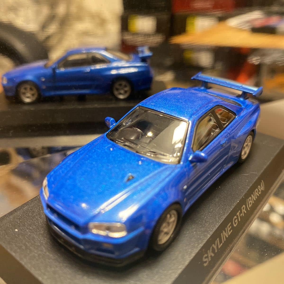 イグニッションモデル TOPSECRETGT-R Blue llic イグニッションモデル