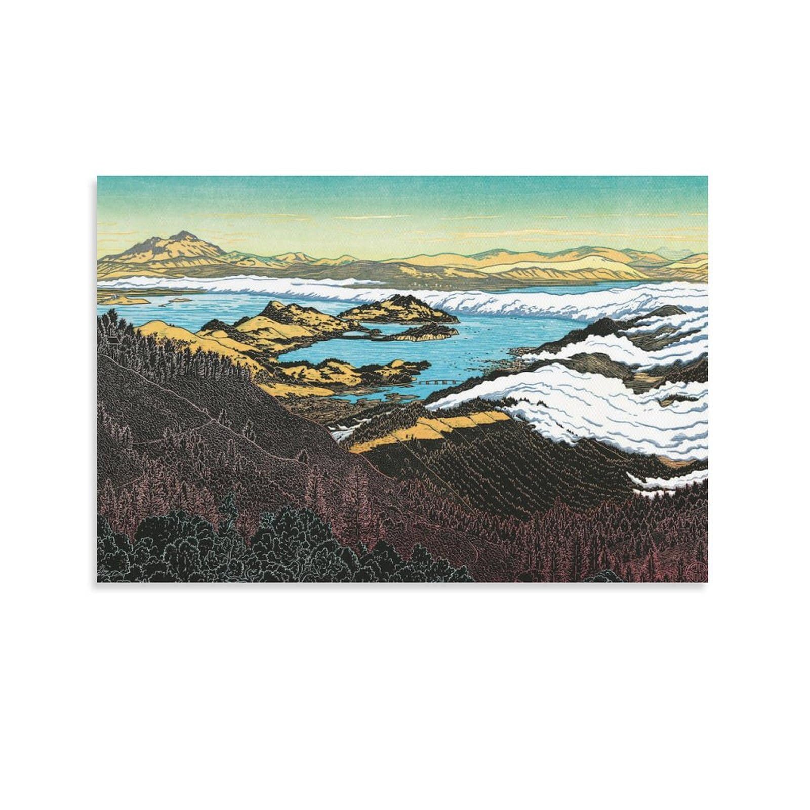 XILENY Tom Killion Artist Poster (6) Wall Art Picture Painting Poster Canvas Print Posters Artworks Bedroom Living Room Decor 16x24inch(40x60cm)