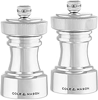 Vista 9 de Cole & Mason Hoxton Mill - Molinillo de pimienta negra de mesa, molinillo de pimienta recargable, accesorio de cocina y hogar, molinillo de pimienta