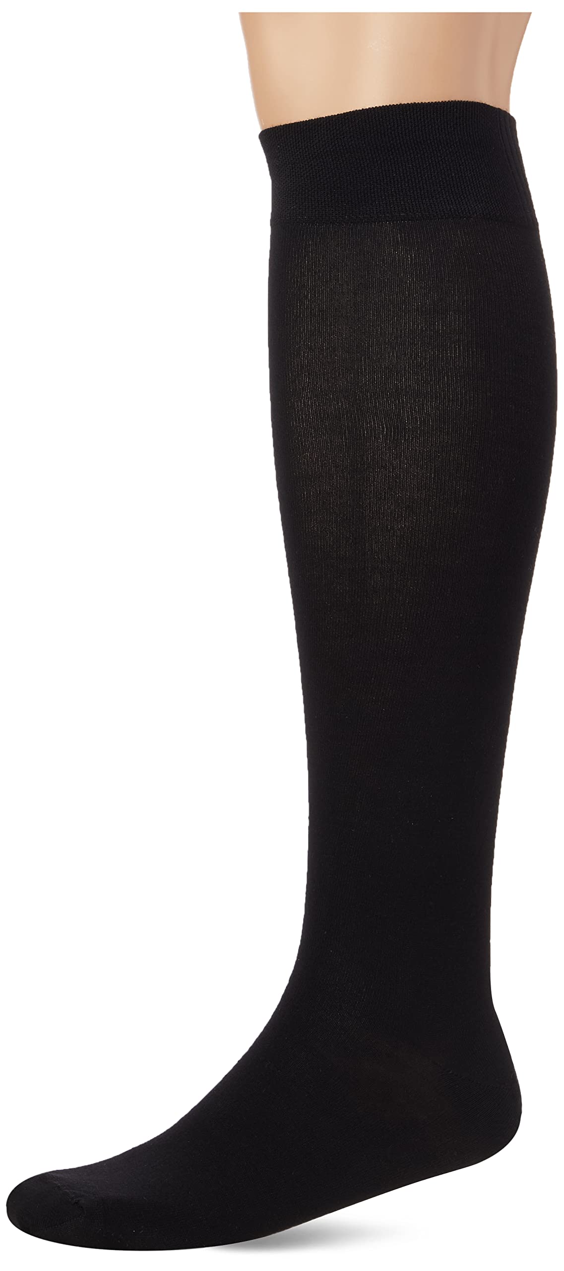Nur Der Bamboo Knee Socks Especially Soft & Breathable with High Comfort Waistband Men, black, 43-46