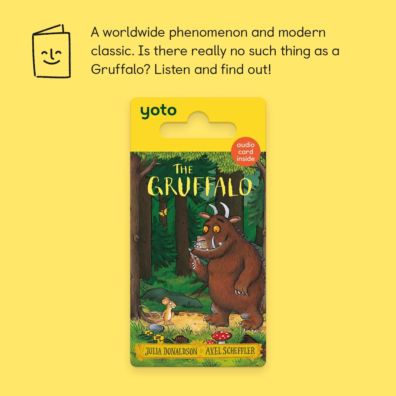 Yoto The Gruffalo by Julia Donaldson, Kids Audio Card for Use with Player & Mini All-in-1 Audio Device - Image 3