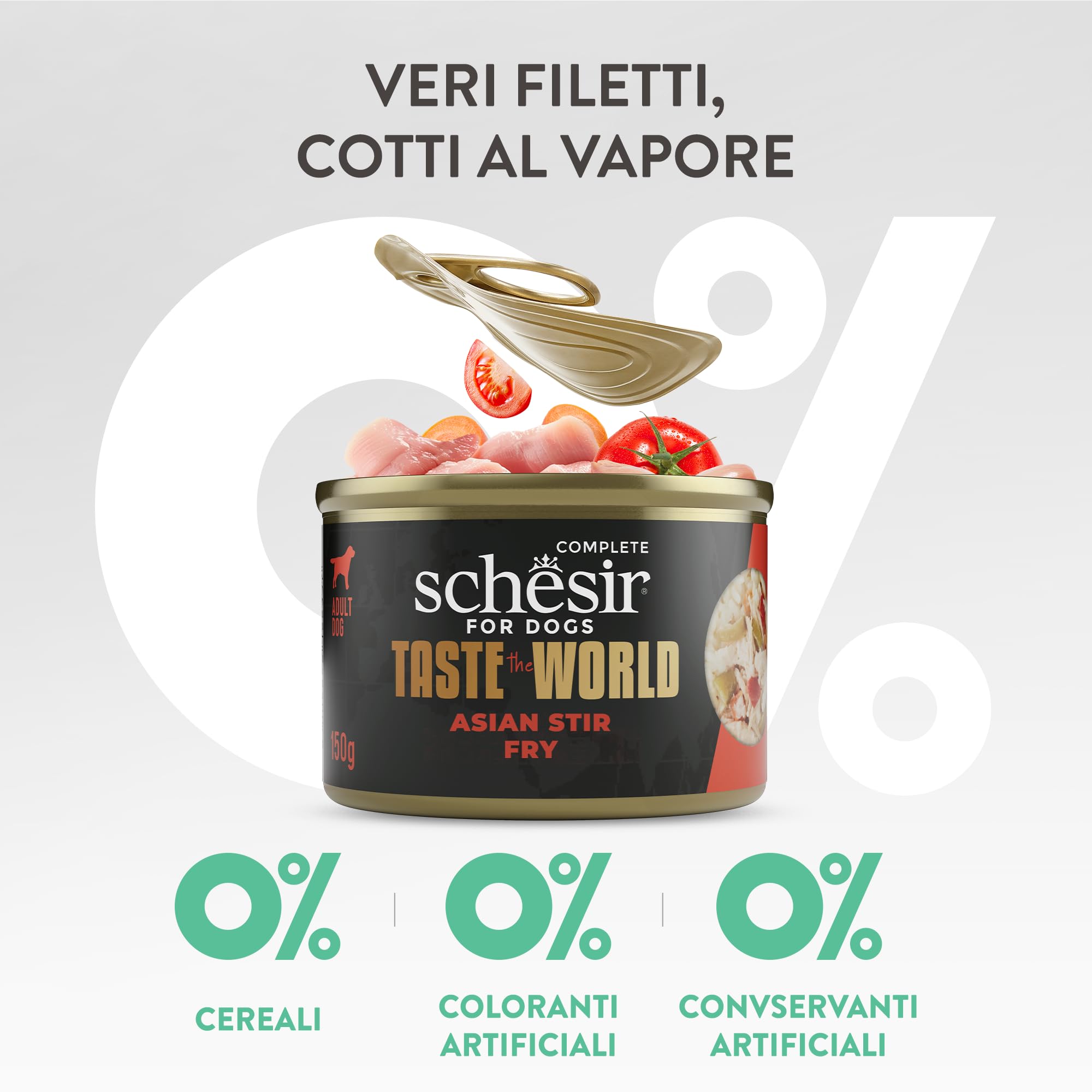 Schesir Taste The World Agnello con Cous Cous 8X150g