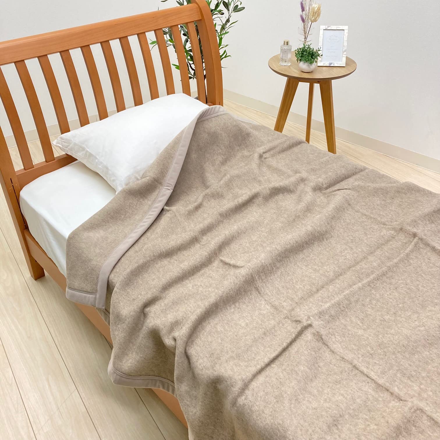 Amazon｜カシミヤ毛布 西川 シングル カシミア 日本製 タテ糸綿100