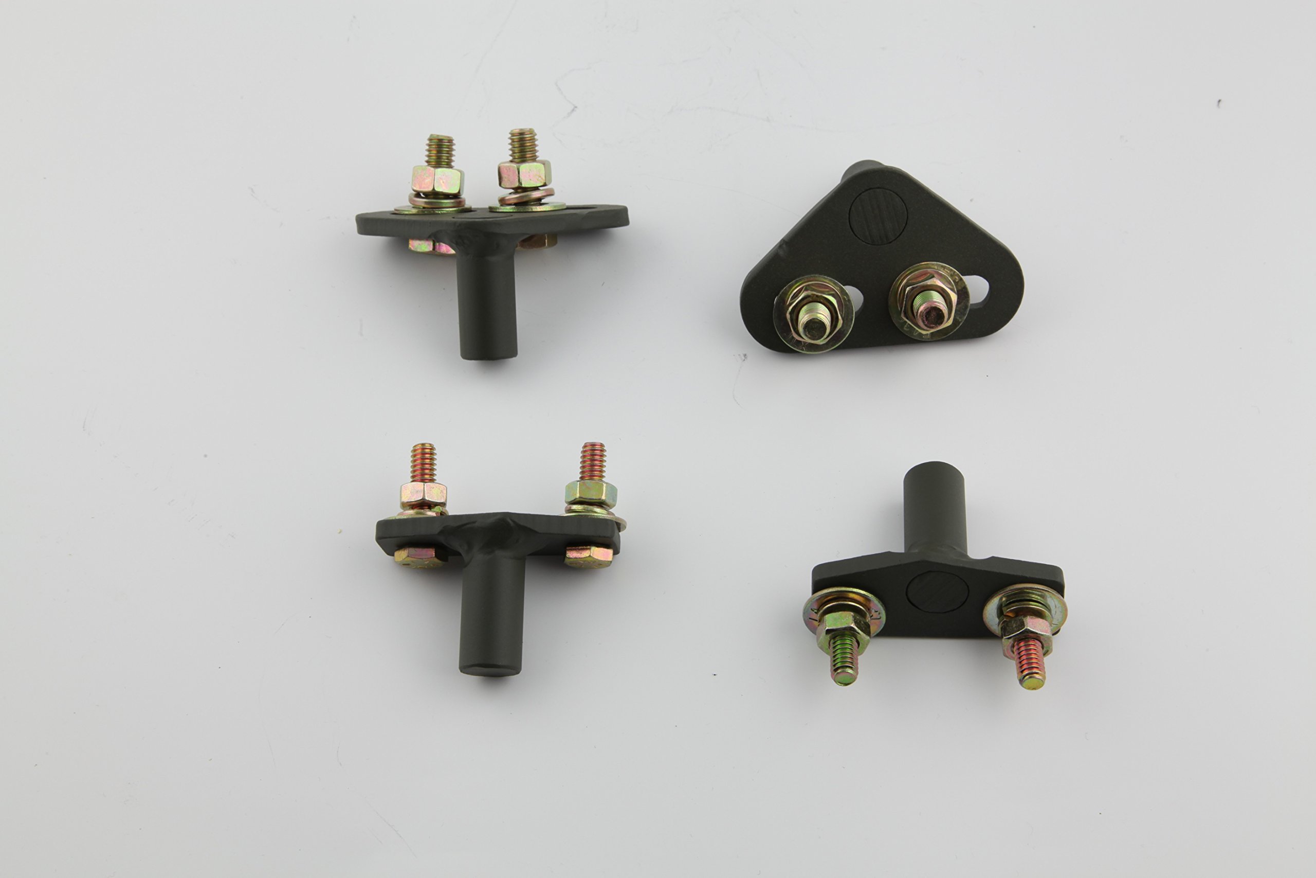 Federal Military Part- Door Strikers for Military Hard X-Doors, 383 NATO Green, Set of 4 + Hardware, Compatible with Humvee M998 M1038 HMMWV