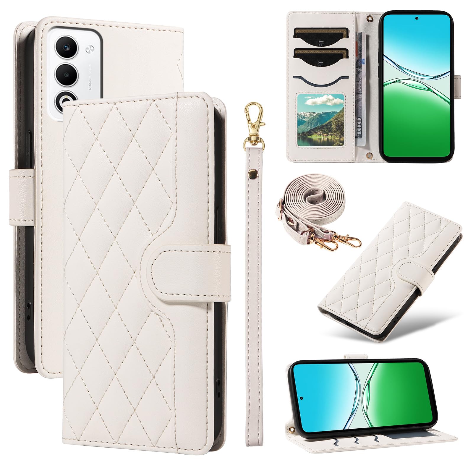 Amazon.co.jp: Yuotky for OPPO A5 5G ケース 手帳型 オッポa5 5G