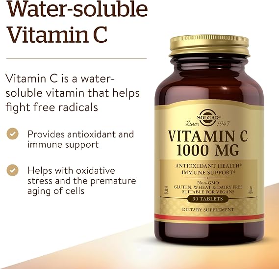 Solgar Vitamin C 1000 Mg 90 Tablet