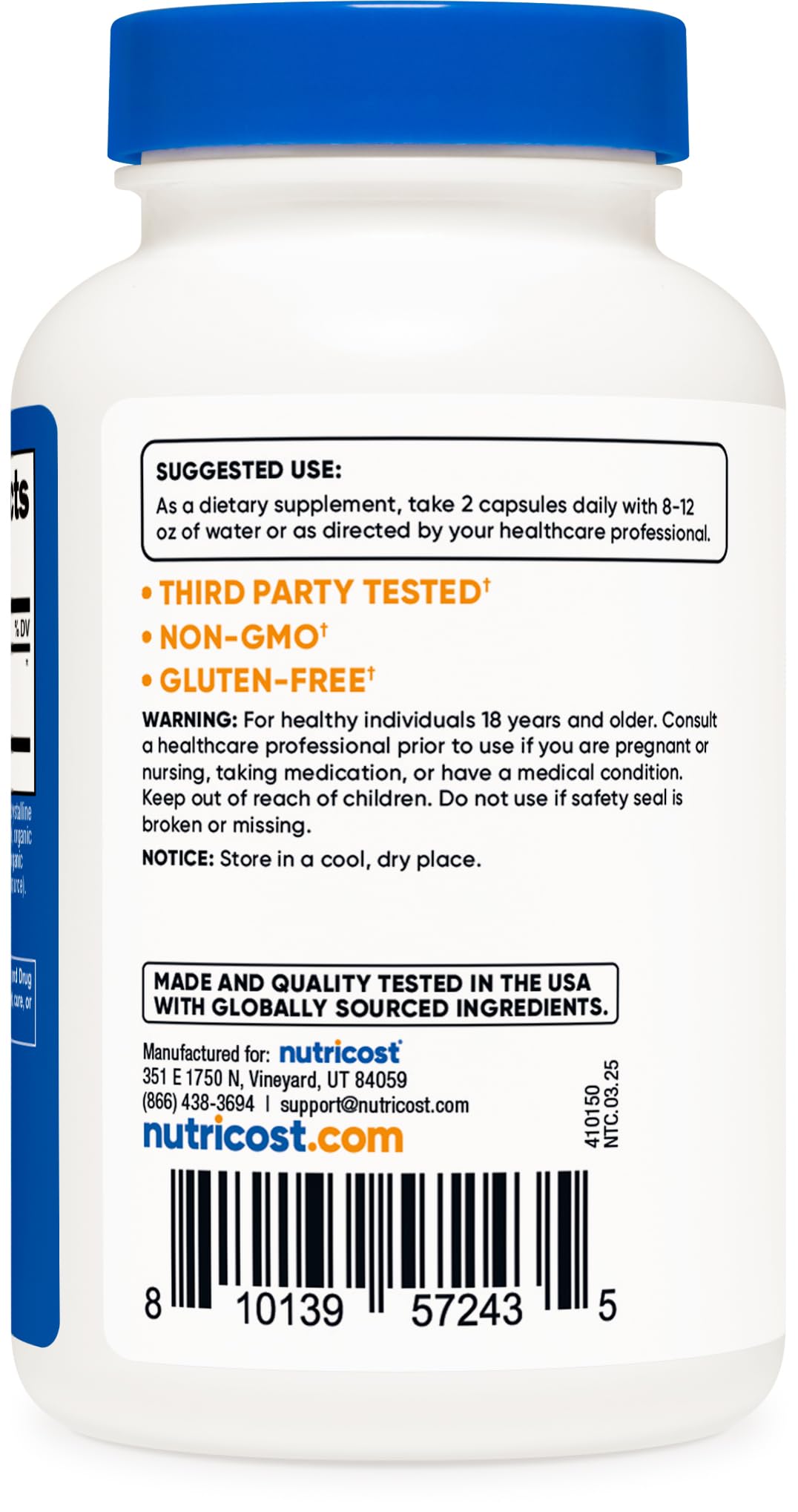 Nutricost Horse Chestnut Extract Capsules 700 MG Per Serving, 180 Capsules, 90 Servings - Non-GMO, Vegan