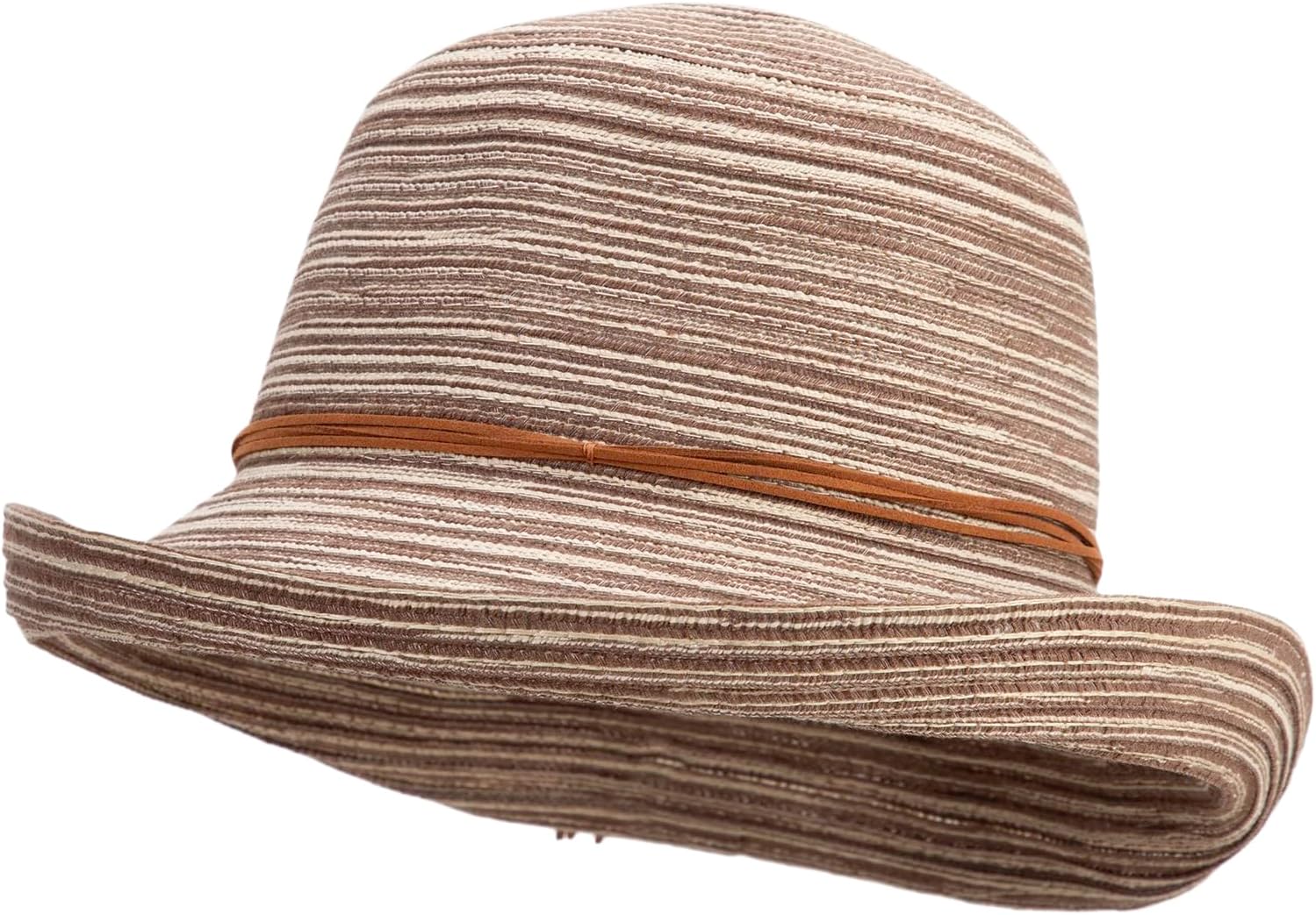 Jeanne Simmons Women's Rolled Up Brim Multi-Color Blend Bucket Hat