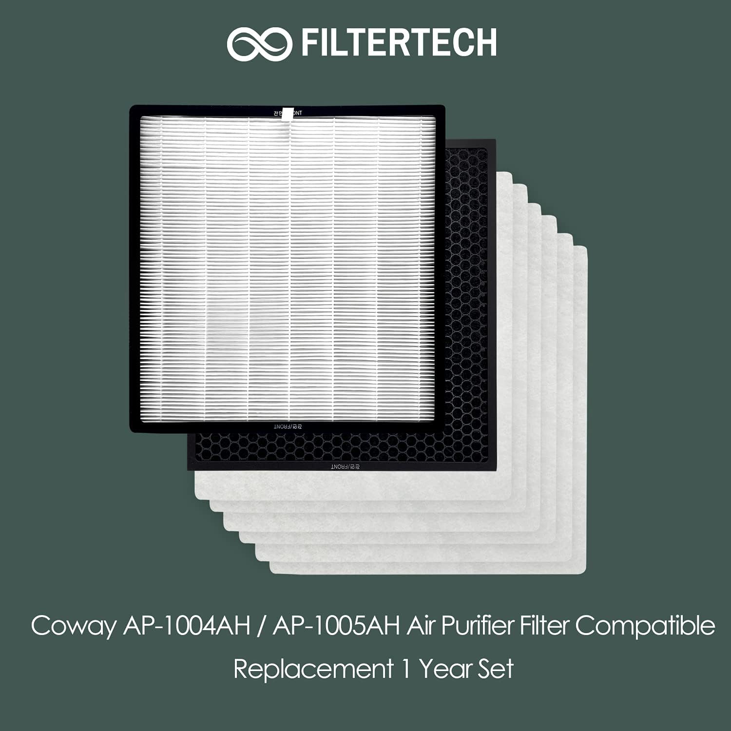 Onе-Dау Sаlе: Uр tо 70% оƒƒ Coway AP-1004AH / AP-1005AH Air Purifier Filter Compatible Replacement 1 Year Set