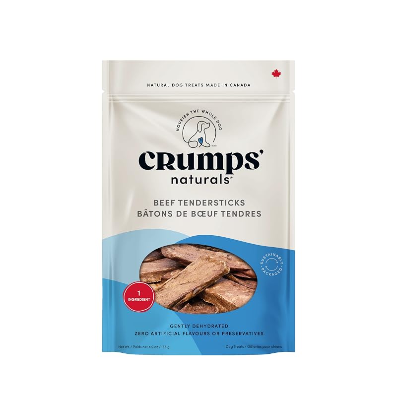 Petisco em Palitos Macios de Carne Bovina para Cães Crumps’ Naturals, 138 g