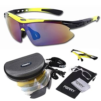Amazon | (フェリー) FERRY 偏光レンズ スポーツサングラス フル