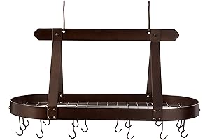 Old Dutch Oval Steel Pot Rack: Elevated Kitchen Organization