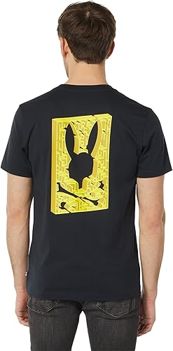 Miniatura 2 de Psycho Bunny Pisani Graphic Tee Navy SM (US Hombre 4), marino