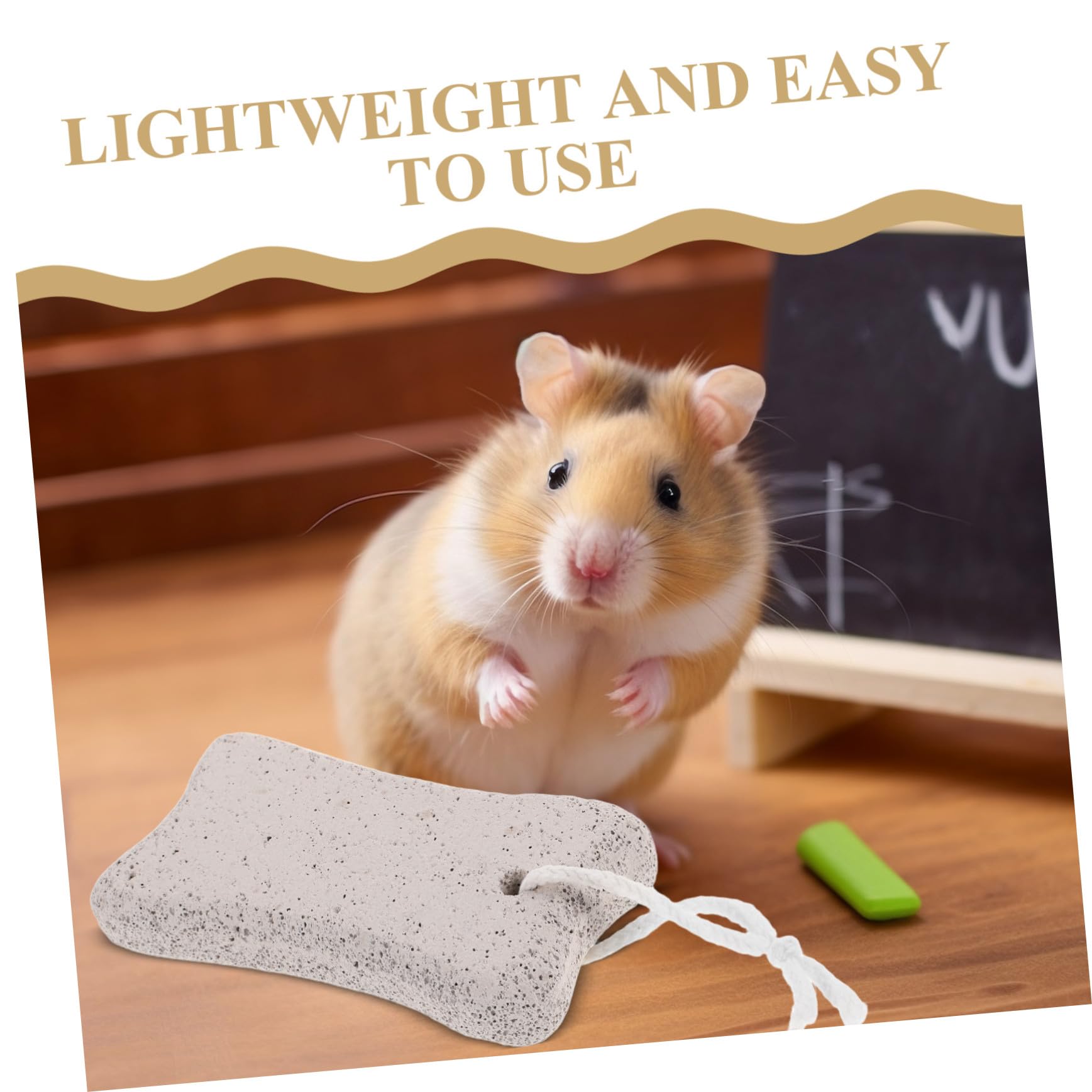 10 Stück Teiliges Haustier-molarenstein aus Natürlichem Material Langlebiger Nagestein für Hamster Kaninchen Meerschweinchen und Chinchillas Sicheres Kau Kleine Nagetiere