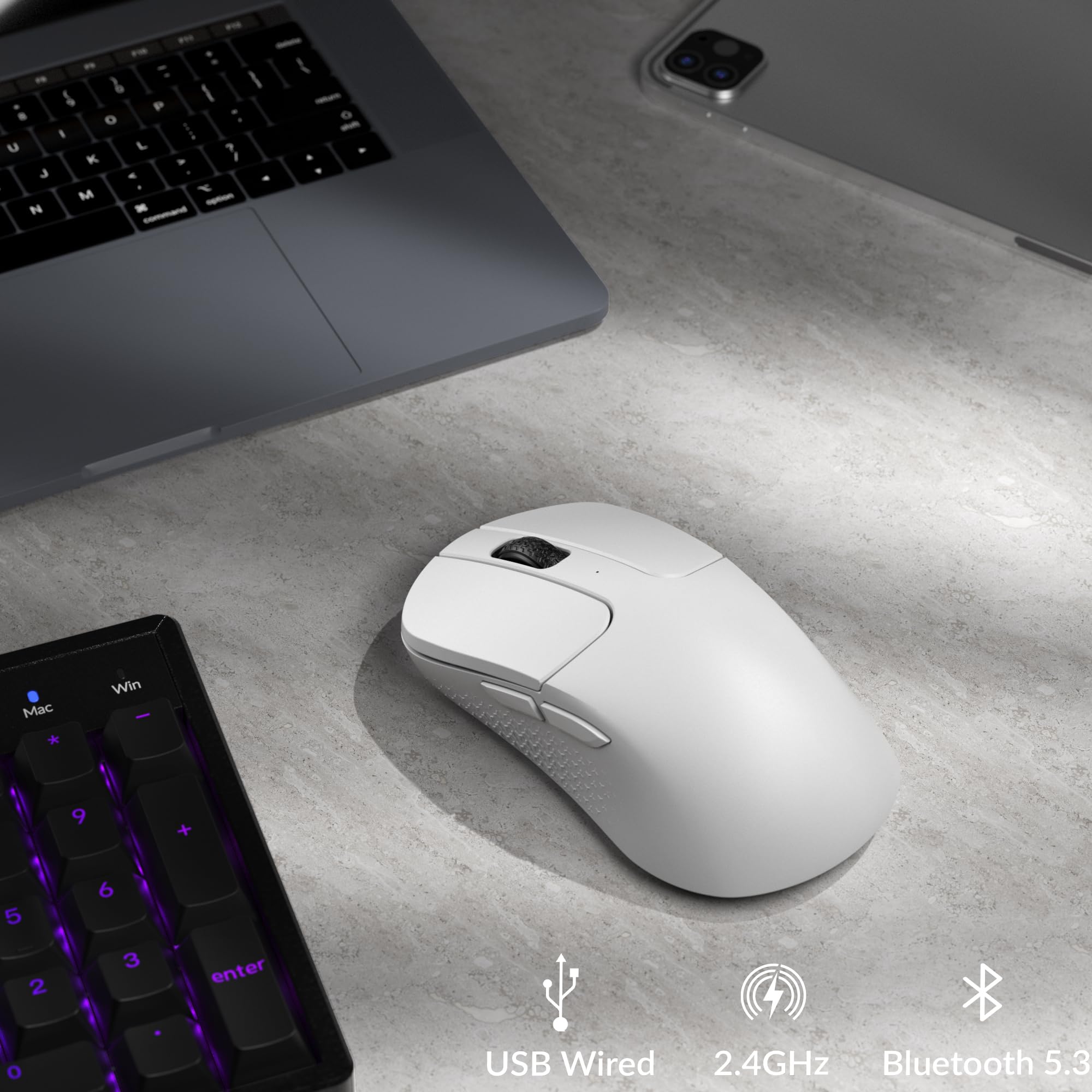 Amazon.com: Keychron M3 Mini 8K Wireless Gaming Mouse, 55g