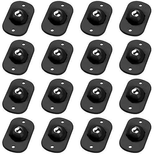 Miniatura 58 de Ruedas giratorias autoadhesivas, rodillos de electrodomésticos para electrodomésticos de cocina, mini ruedas universales giratorias de 360°, polea