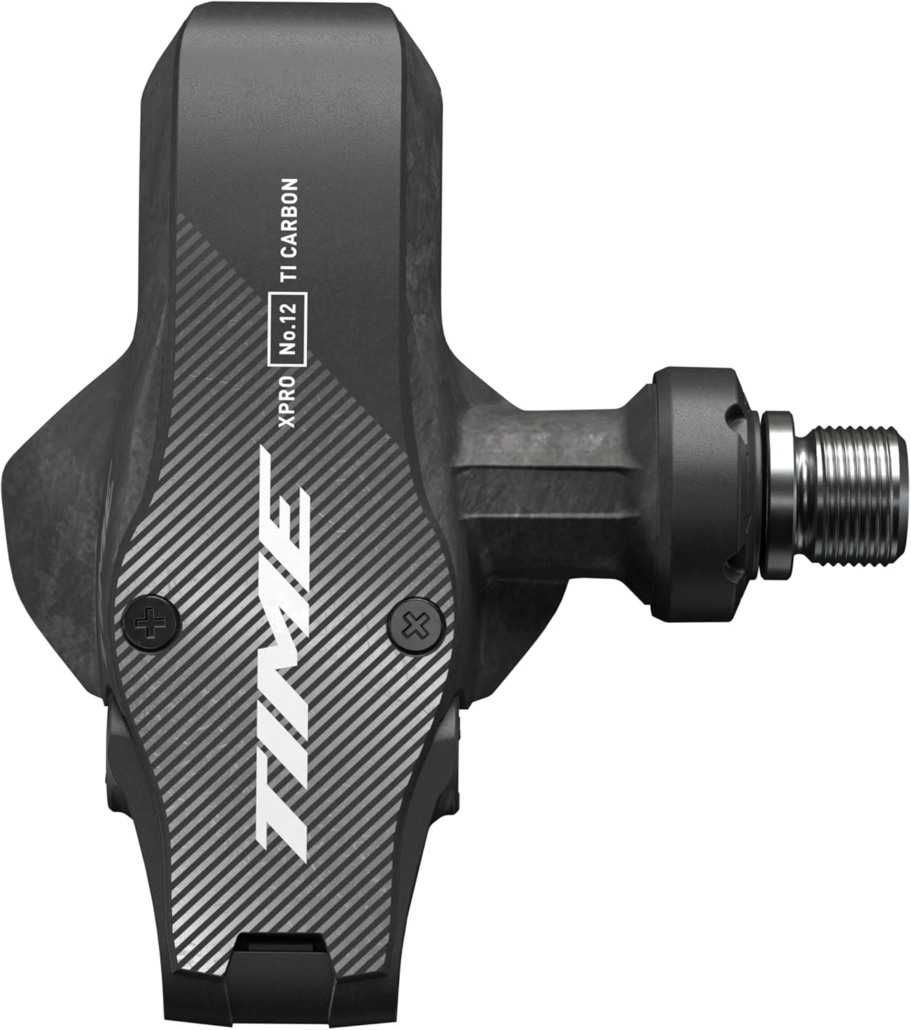 Time XPRO 12 Pedals Single Sided Clipless 9/16 Ti/Carbon/Silver QF57