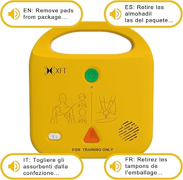 XFT AED Trainer, AED Trainer Device and XFT-2017 CPR Manikin