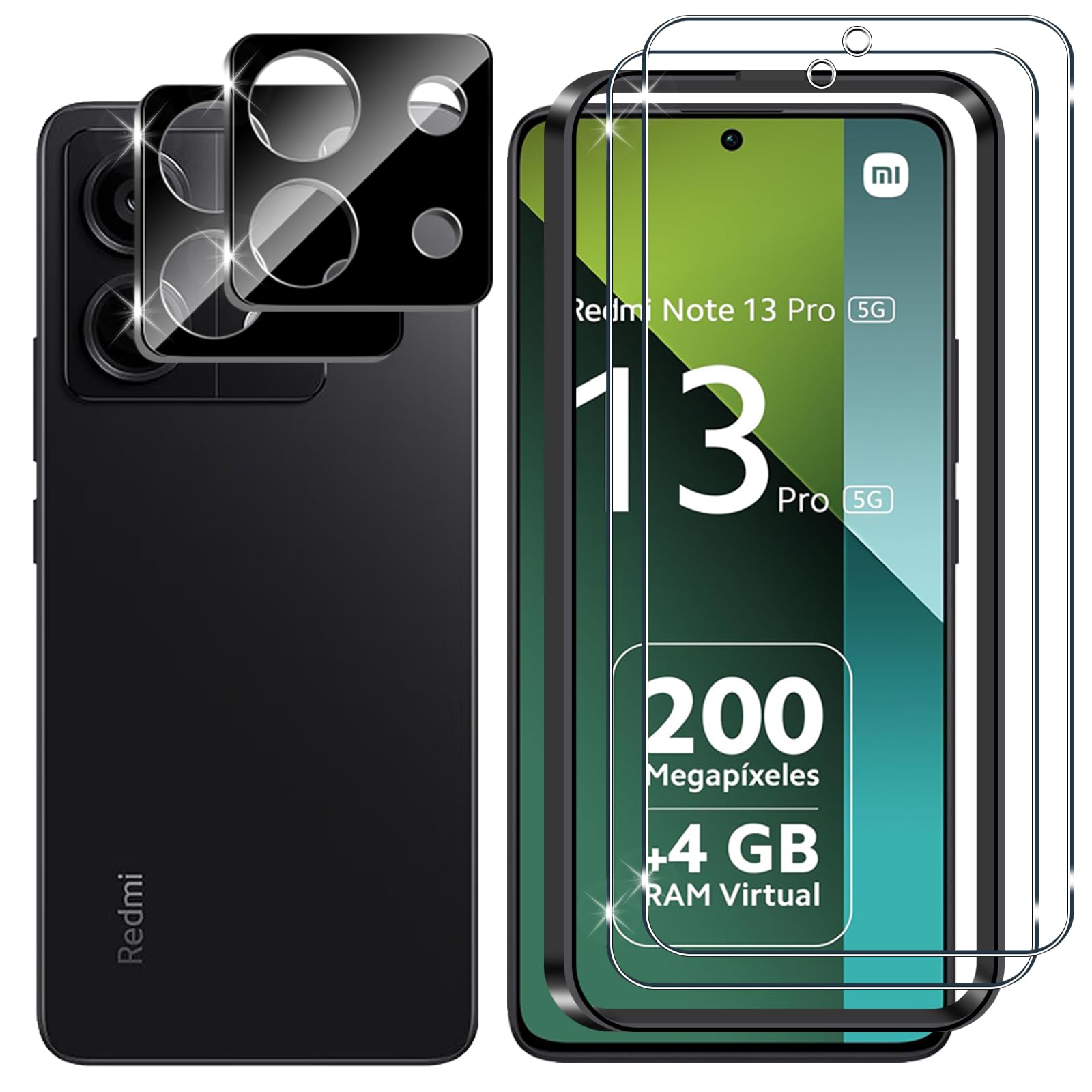 2x Schutzglas Für Xiaomi Redmi Note 13 Pro+ 5G – Produktbild-Vorschau 8