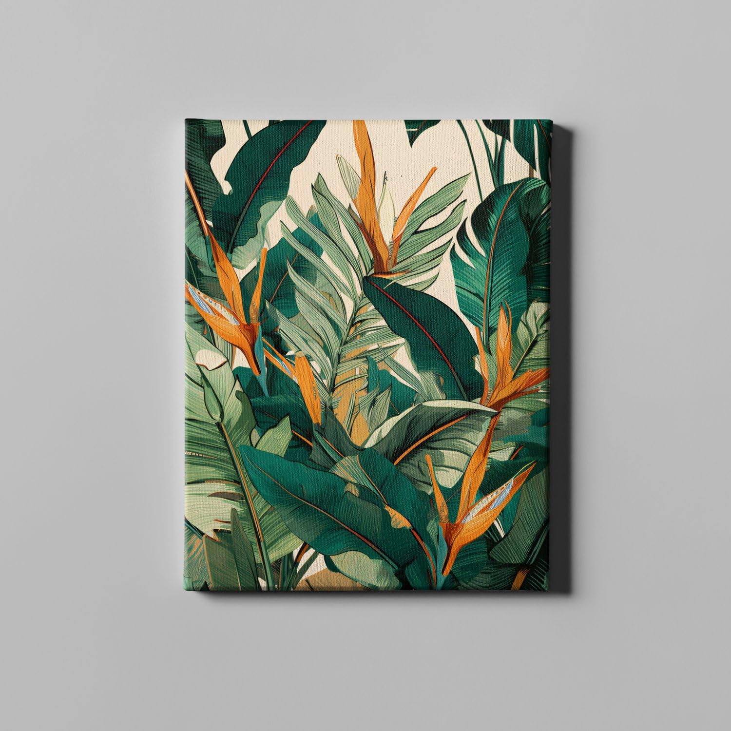 Toile murale tropicale Jungle Bloom II grand format - 5