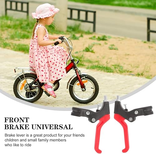 Miniatura 2 de BESPORTBLE 1 par de bicicleta mango de freno accesorios de bicicleta mango de bicicleta empuñaduras de bicicleta Agarraderas de metal universal