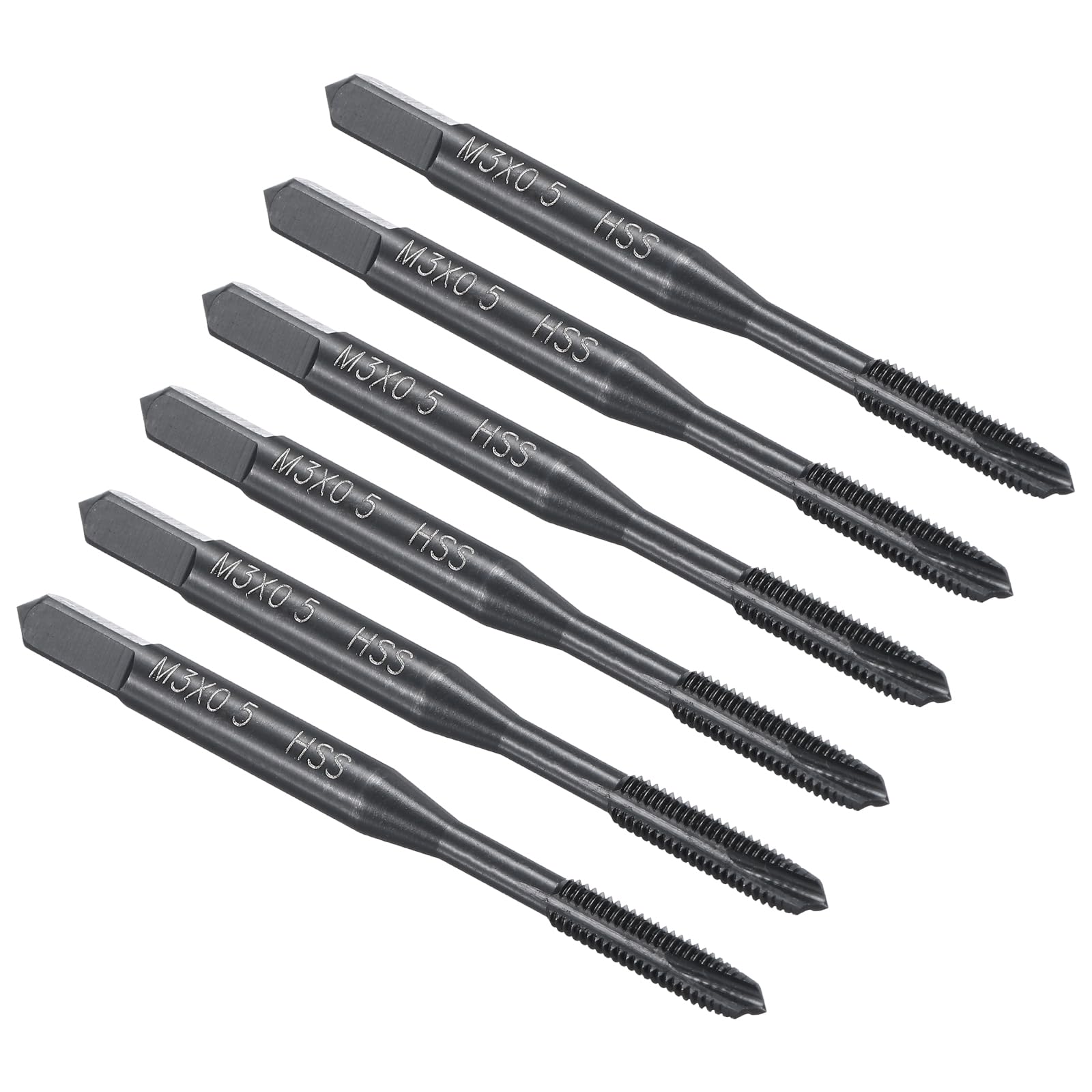 M3 x 0,5 machos helicoidales HSS para restaurar las roscas dañadas de sus motos y bicicletas