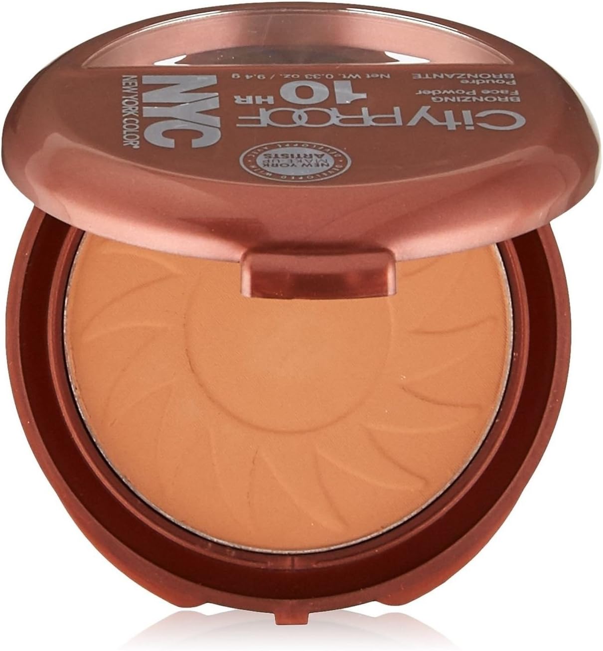 N.Y.C Smooth Skin Bronzer Powder Sunny (Pack of 3)