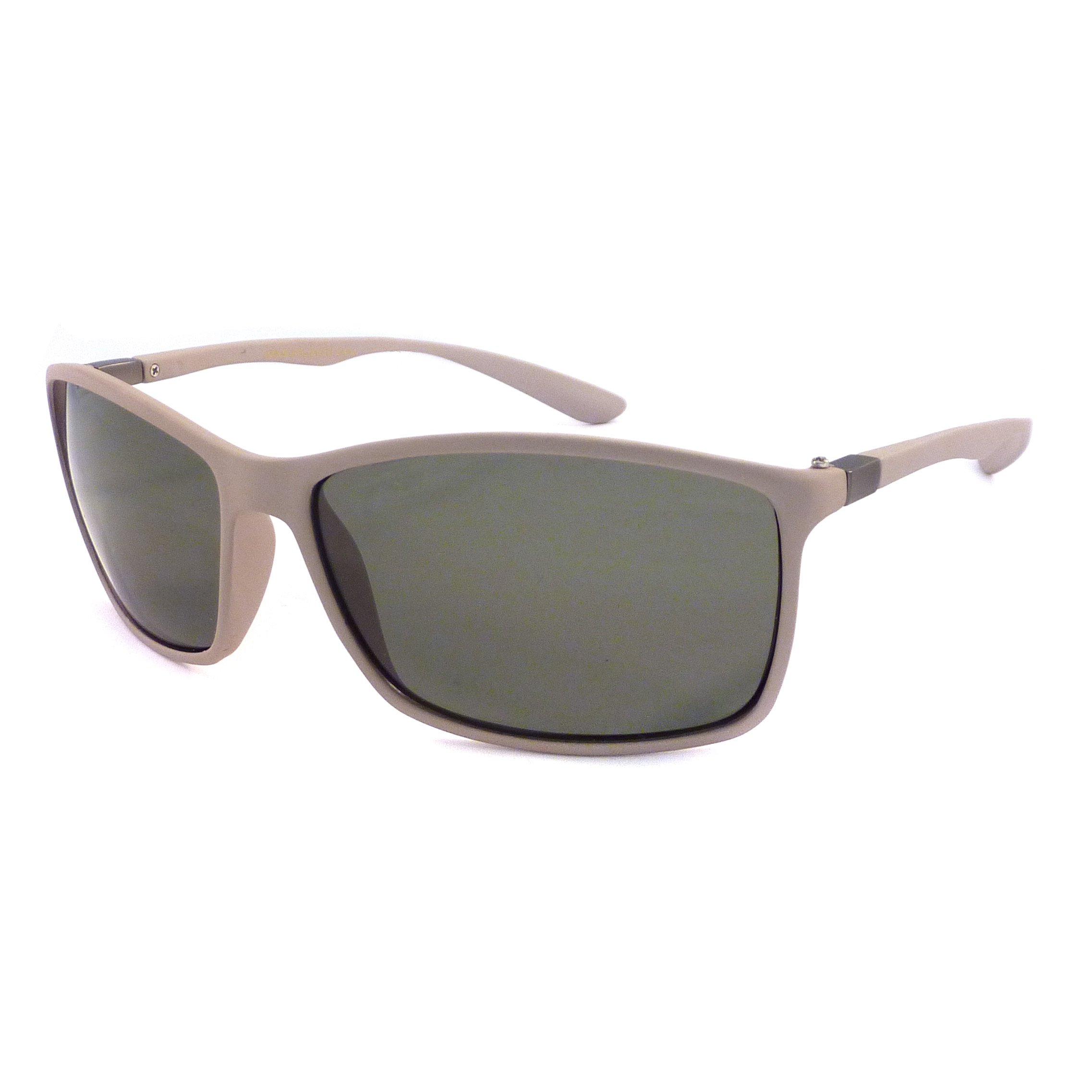 AVIATOR Overized Sport Designer Polarized Mens Trendy Sunglasses BEIGE
