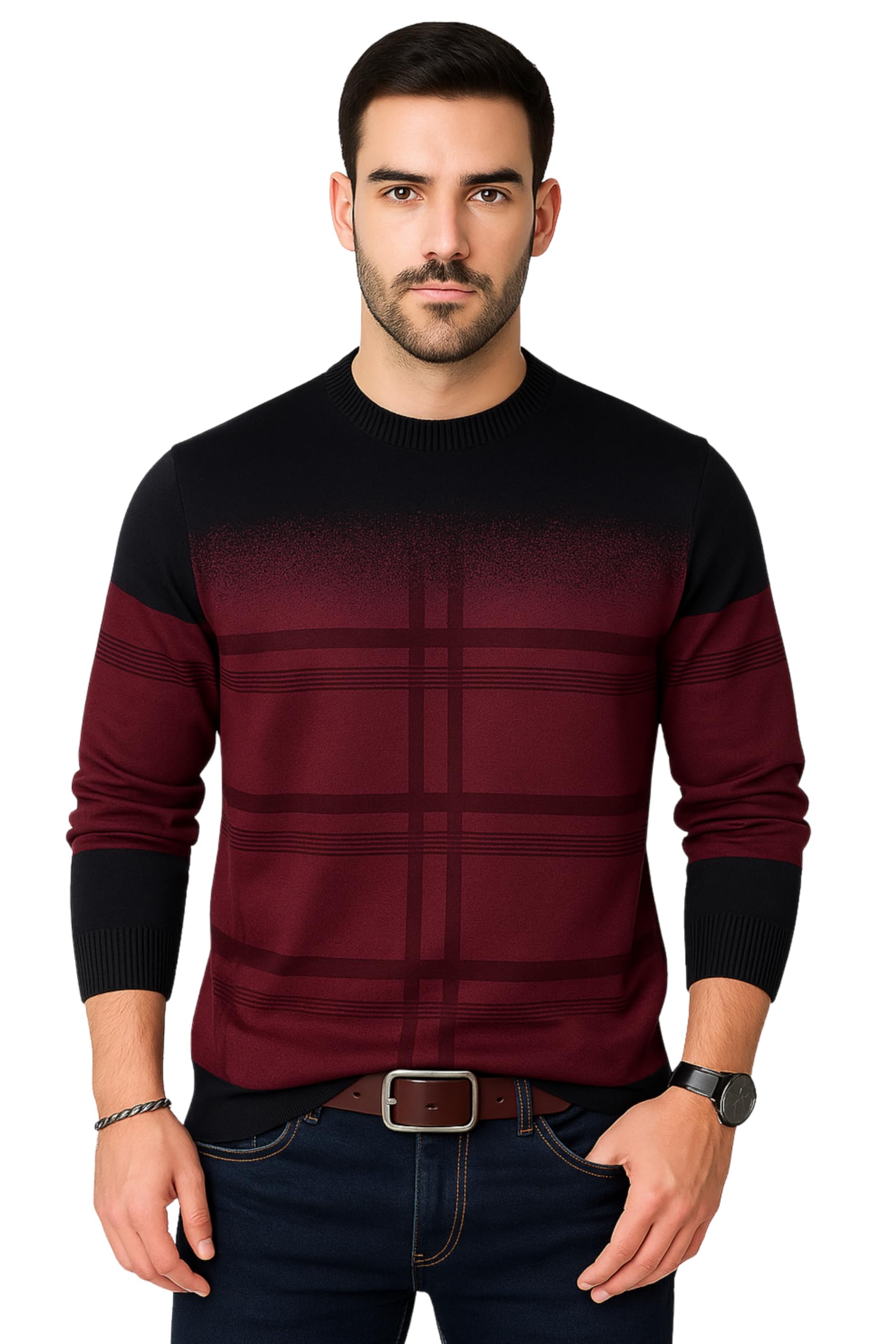 cutie boyz Cotton Blend Printed Full Sleeve T-Shirt for Men | Round Neck Casual Wear Tee | Soft & Breathable Fabric | Perfect, Travel, College, Sports & Weekend Outfits-picture-28