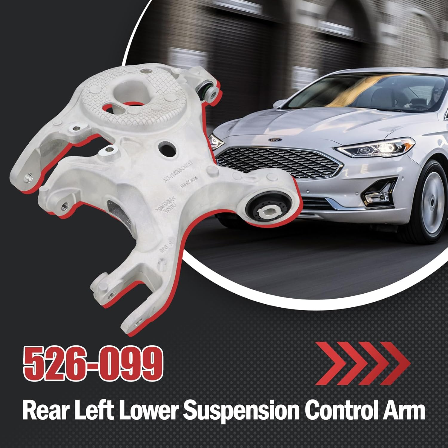 526-099 Rear Left Lower Suspension Control Arm Compatible with Ford Fusion 2013-2020 & Lincoln MKZ 2013-2020 Replaces DG9Z-5500-C, GS7Z-5500-B, GS7Z-5500-C,GS7Z-5500-G,GS7Z-5500-F