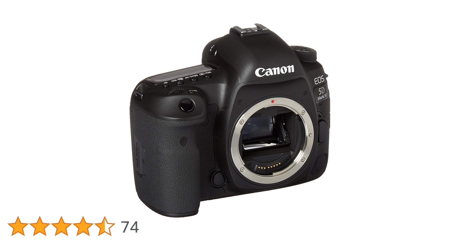 Amazon Canada: Canon EOS 5D Mark IV Full Frame Digital SLR