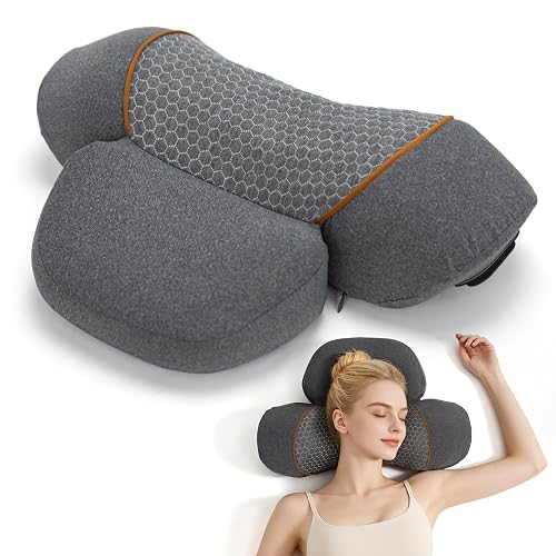 3-in-1 Neck Massager Pillow, Cordless Rechargeable Massager