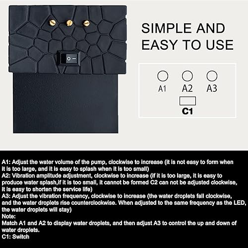 Miniatura 9 de Pequeño reloj de arena flotante levitante anti gravedad gotas de agua LED luz de mesa decoración creativa fuente mesa cascada luz de escritorio