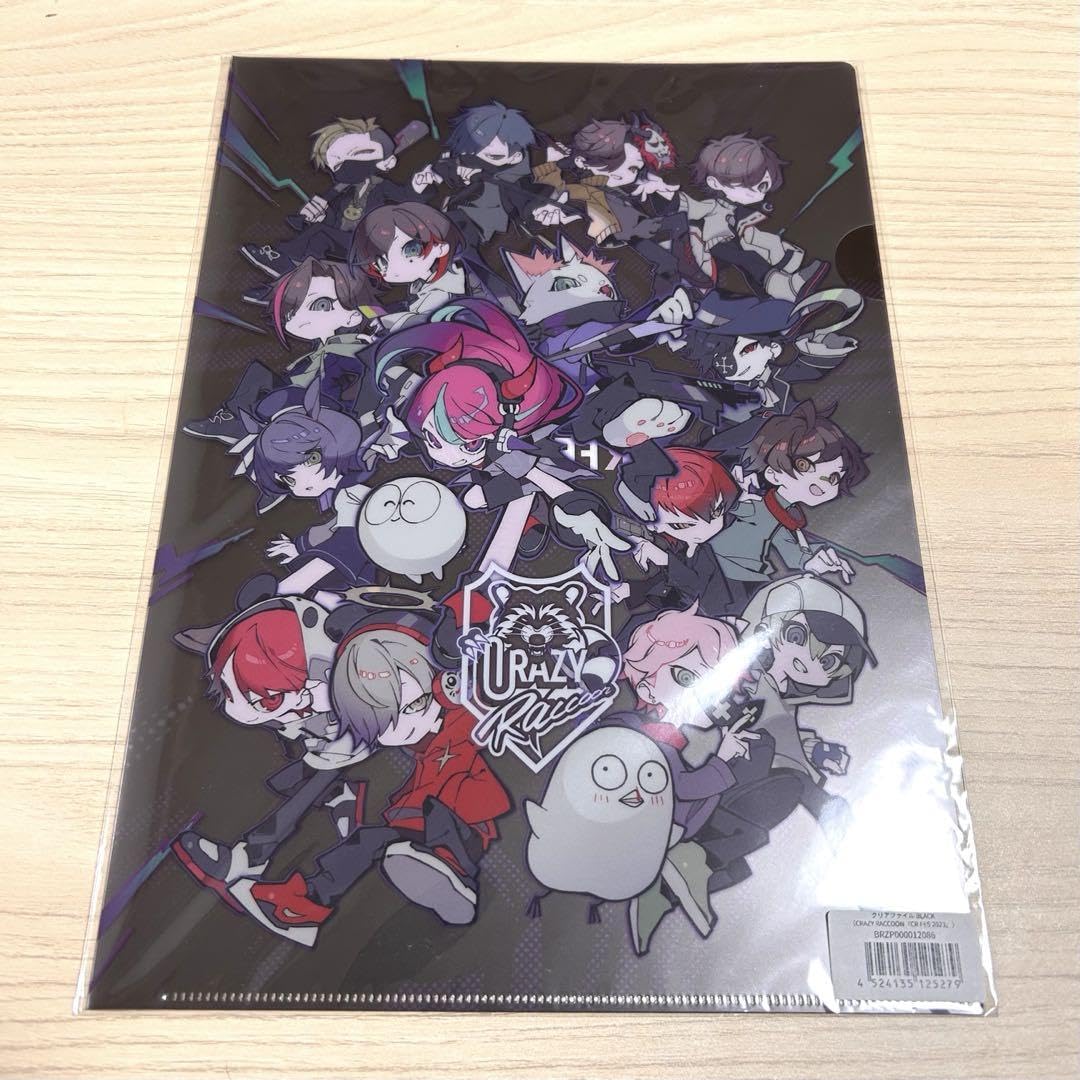 CR Crazy Raccoon Fes CRフェス クリアファイル Amazon.co.jp: CRフェス クリアファイル crazyraccoon : 文房具