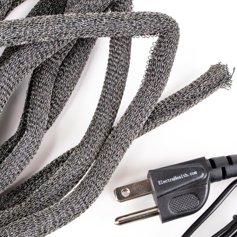 Safe Wrap - Grounded Electric Field EMF Guard for Cords and Cables