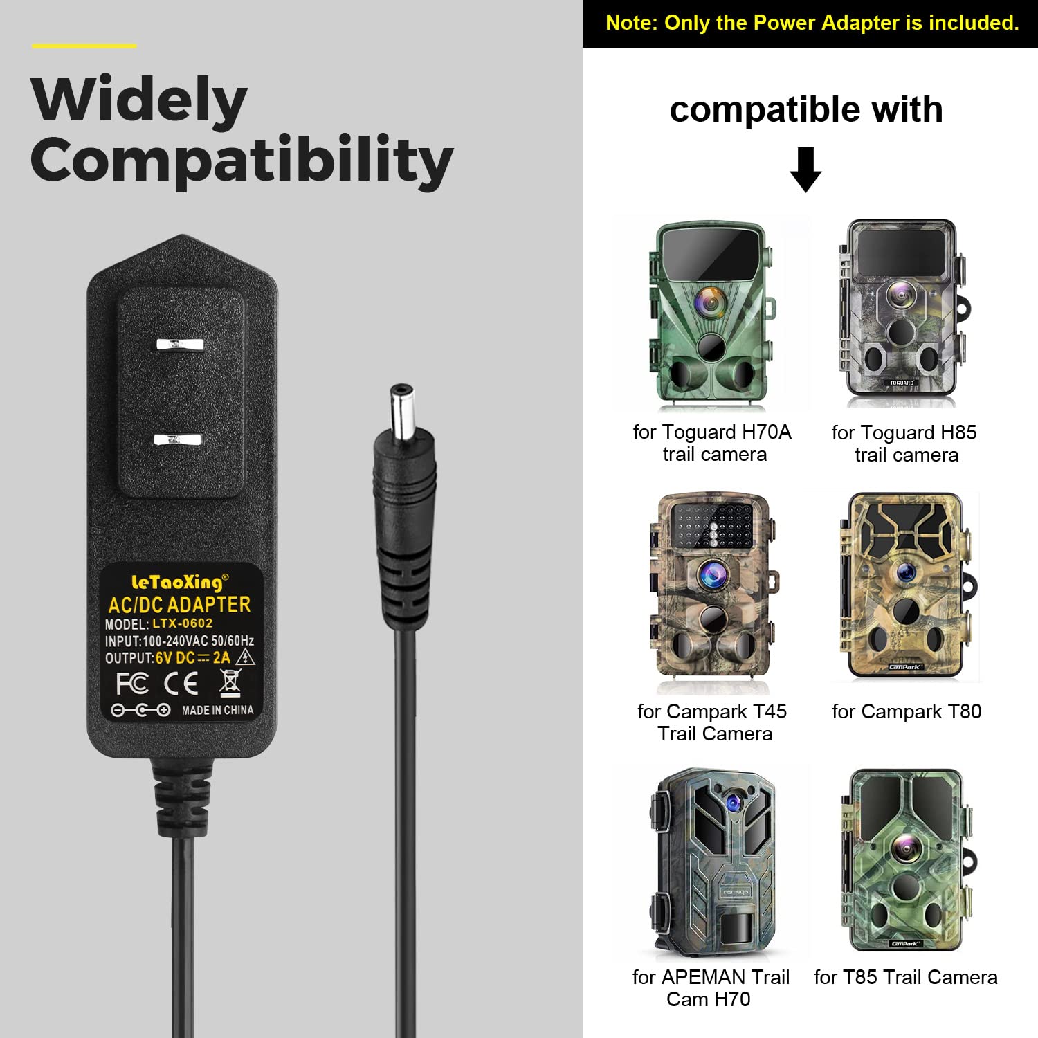 Adattatore Corrente Sony Alimentatore Sony Handycam DCR-TRV - VHBW Trasformatore 2m Per Videocamera Alimentatore Cavo 2m Videocamera Studio