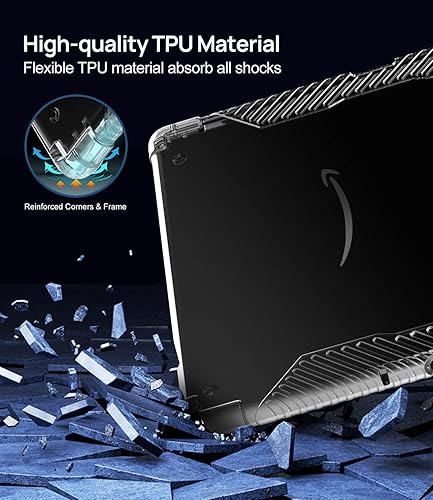 Miniatura 5 de MoKo Funda compatible con Kindle Scribe de 10.2 pulgadas, versión 2022, ultra transparente, suave, flexible, transparente, carcasa trasera de TPU