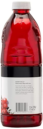 Miniatura 4 de Marca Tienda  Happy Belly Juice Cocktail Cranberry, botella de 64 onzas líquidas (paquete de 2)