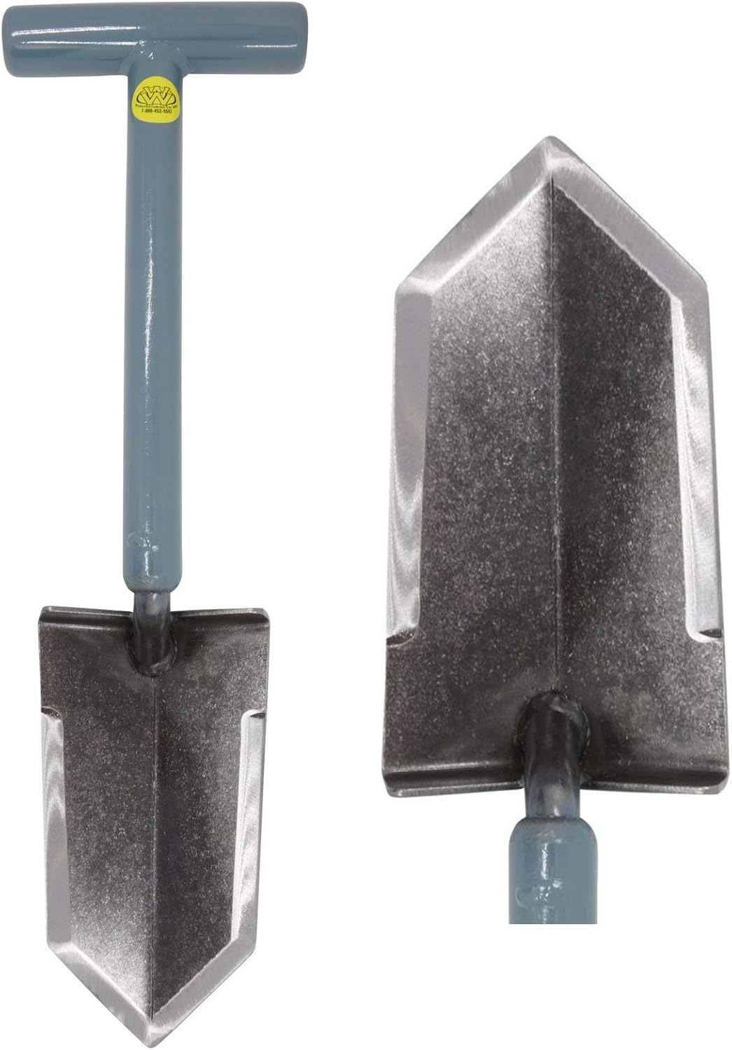 Lesche Mini Sampson 18 T-Handle Shovel for Metal Detecting and Gardening