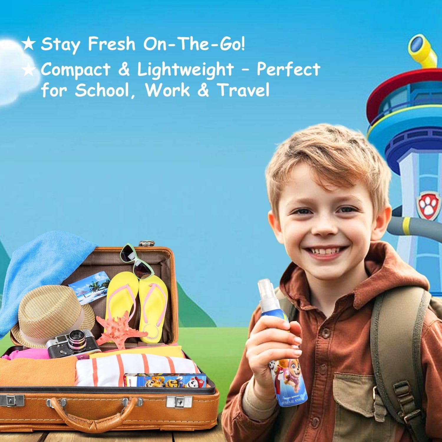 Paw Patrol Pat' Patrouille Coffret Eau Fraîche Parfumée pour enfant, 200 ml
