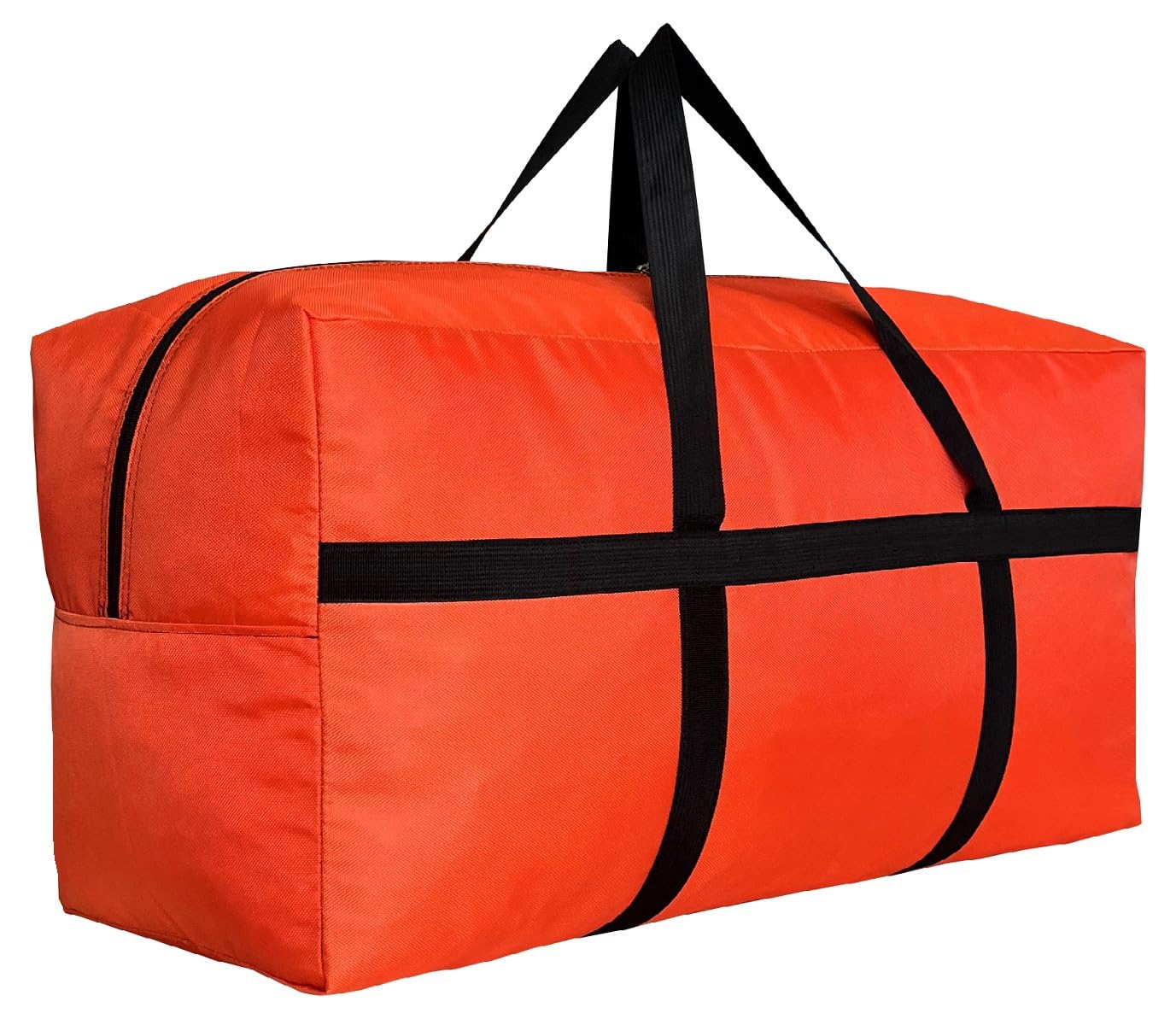 Extra Large Storage Duffle Bag with Zippers and Handles, Big Foldable Duffle Bag for Travel