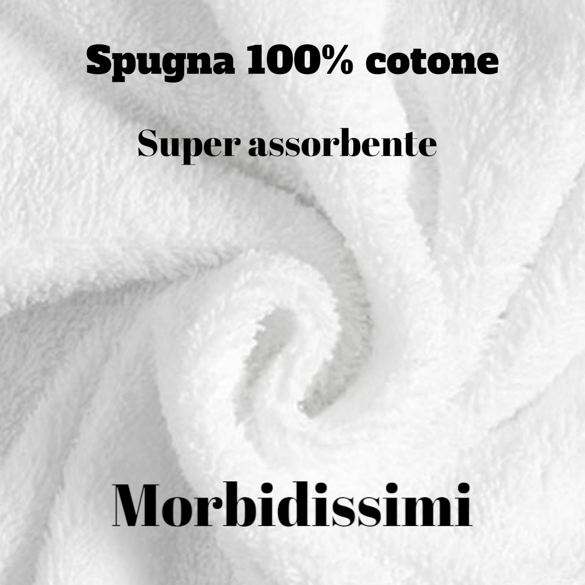 Coppia Accappatoi personalizzati con nome ricamato. Accappatoi in spugna 100% cotone, morbidi, super assorbenti