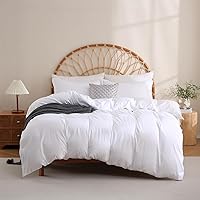 Vista 10 de JSD - Juego de funda de edredón color azul polvo, tamaño individual, 2 piezas, infantil, de microfibra, con funda de almohada, cierre de cremallera