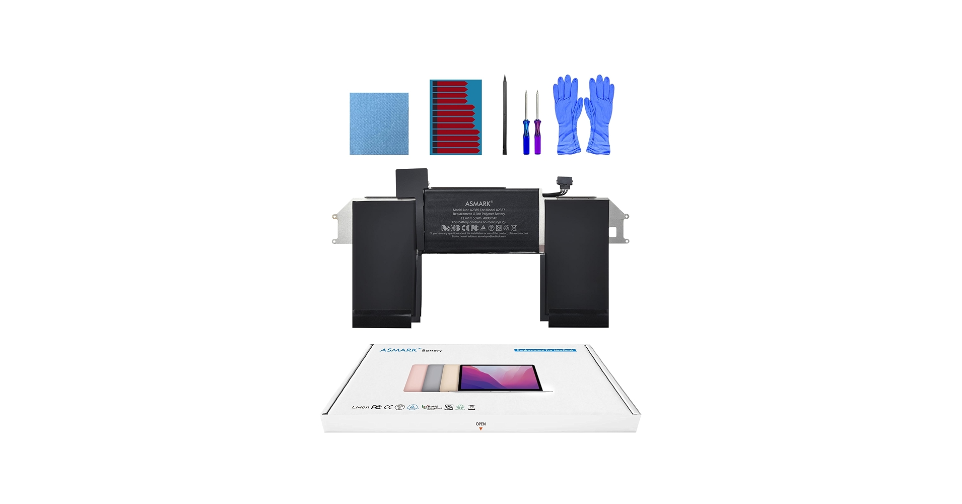 Amazon.com: ASMARK Battery Replacement for MacBook Air A2337